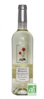 Château Rousset Vermentino BIO – IGP Alpes de Haute-Provence