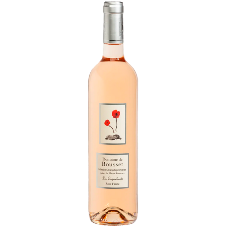 🌺 Coquelicots Rosé 2025 – Château Rousset