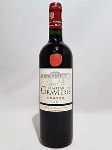 CH DES GRAVIERES GRAVES 75 cl